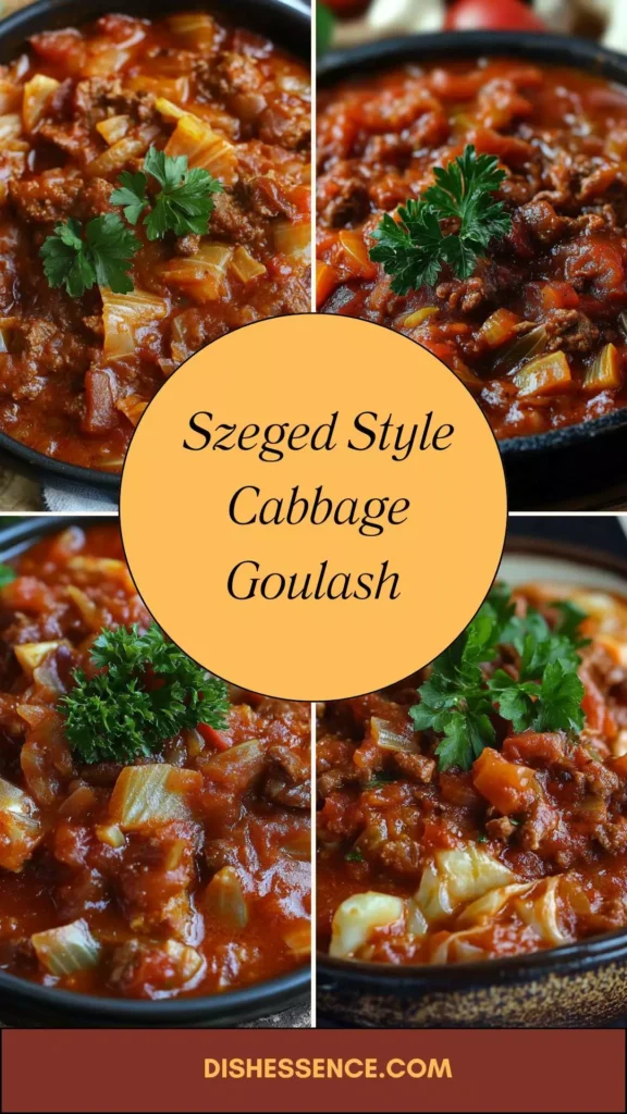 Szeged Style Cabbage Goulash