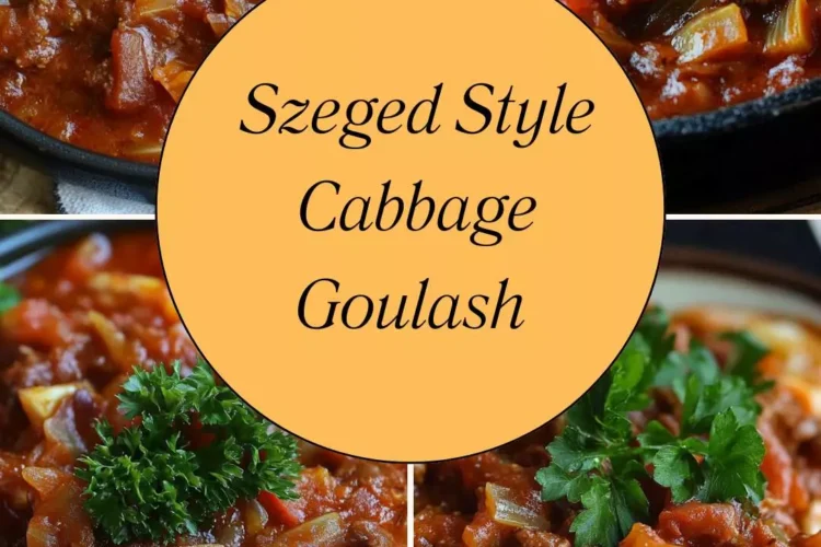 Szeged Style Cabbage Goulash