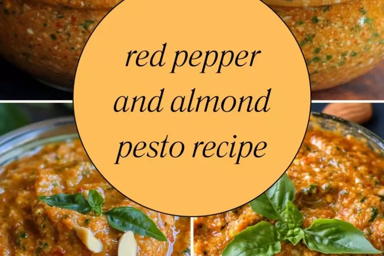 red pepper and almond pesto recipe