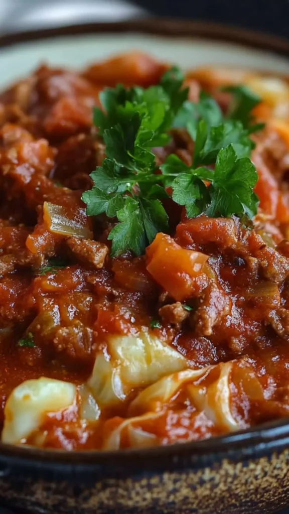 Szeged Style Cabbage Goulash recipe