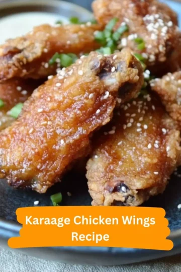 karaage chicken wings recipe