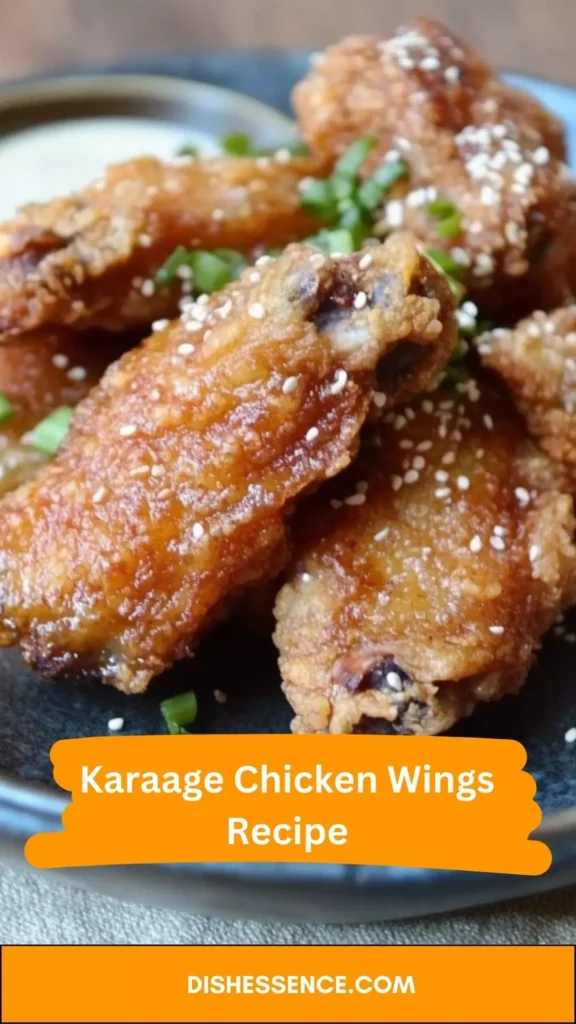 karaage chicken wings recipe