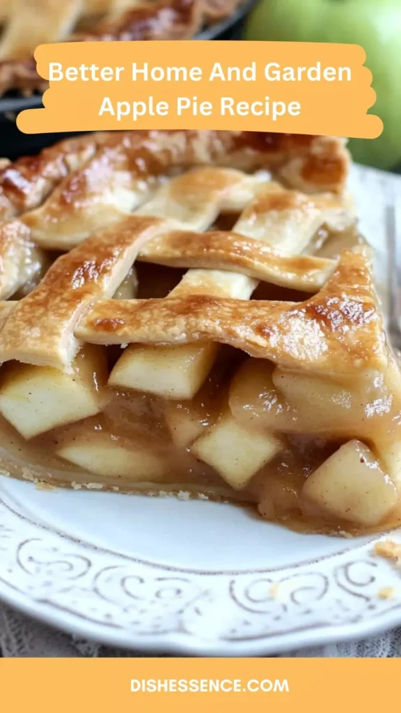 better home and garden apple pie recipe