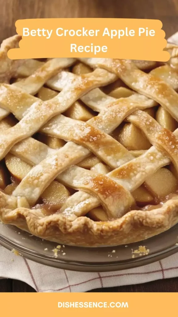 betty crocker apple pie recipe