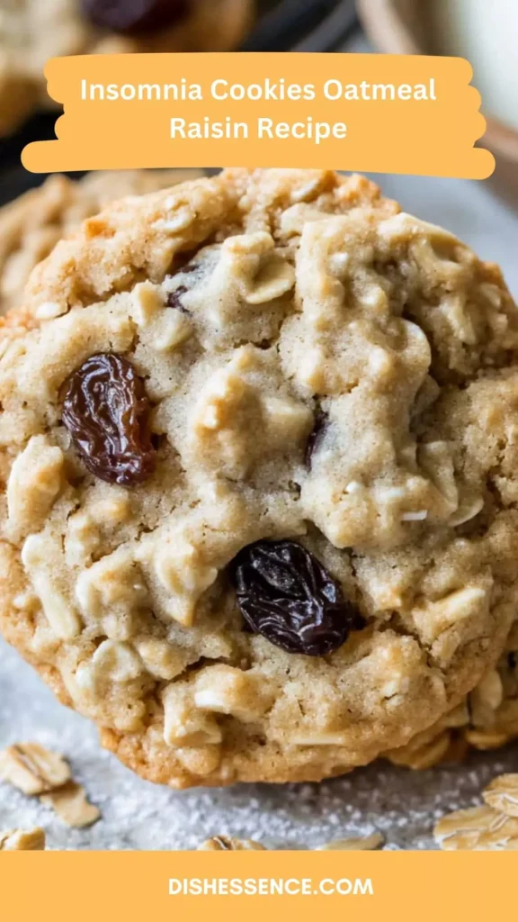 insomnia cookies oatmeal raisin recipe