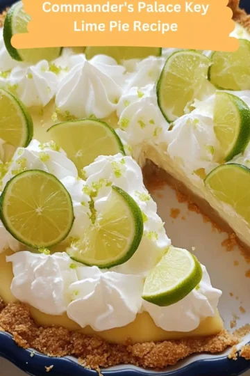 Commander's Palace Key Lime Pie Recipe