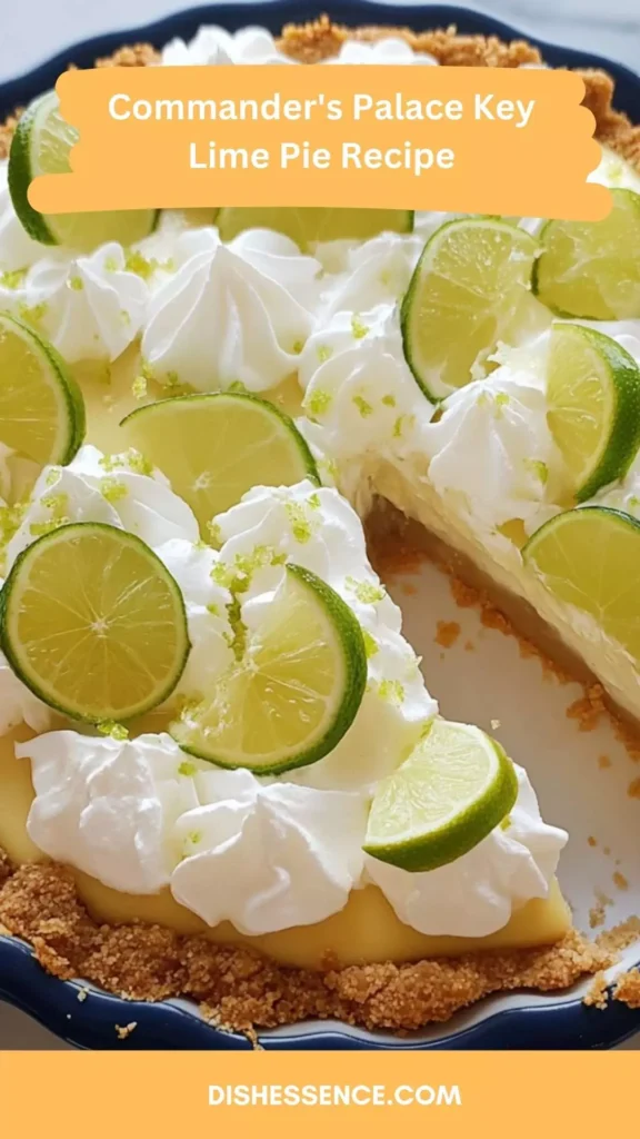 Commander's Palace Key Lime Pie Recipe