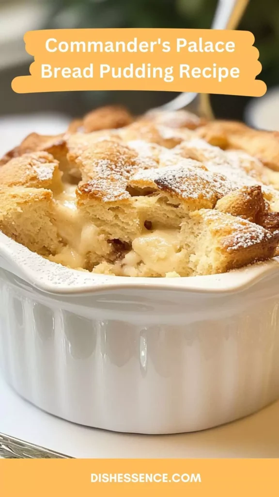 commander's palace bread pudding recipe