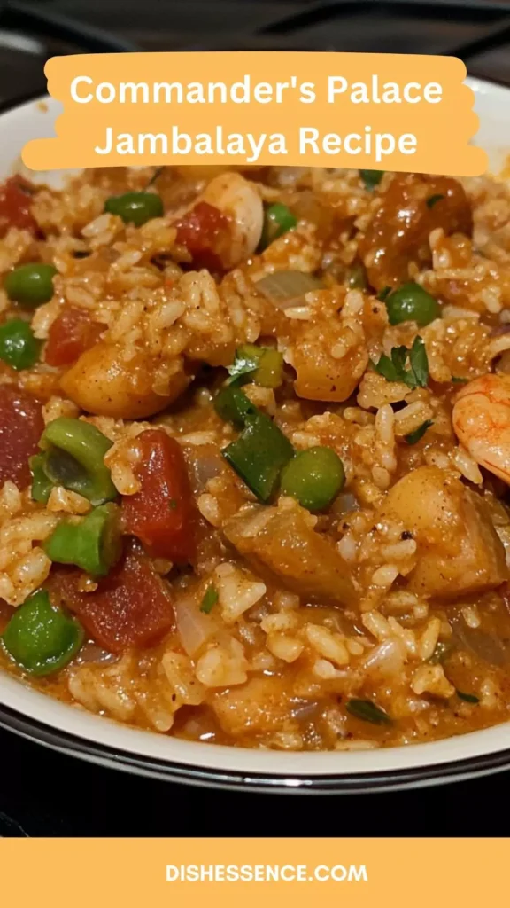 commander's palace jambalaya recipe