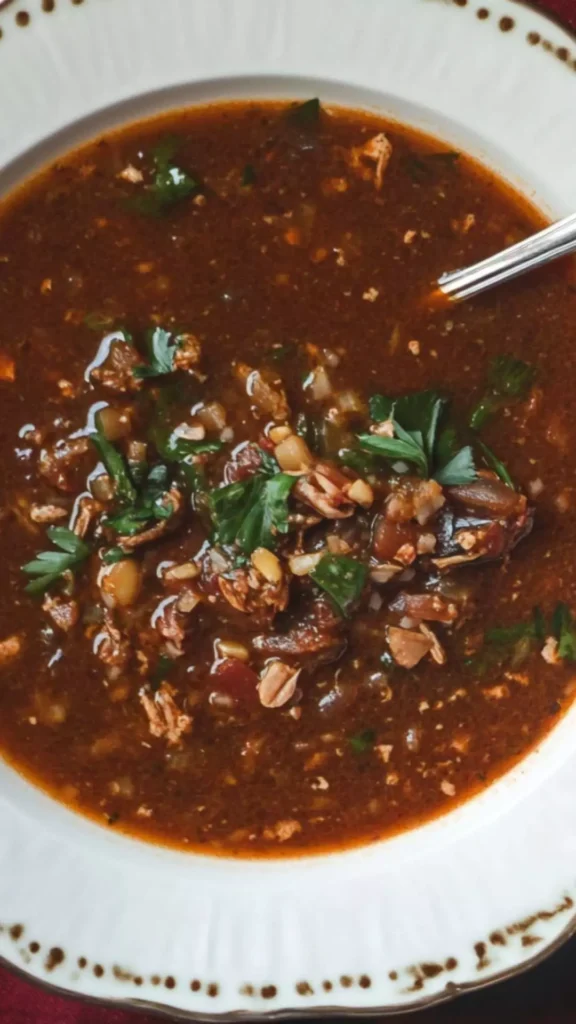 commander's palace turtle soup copycat recipe