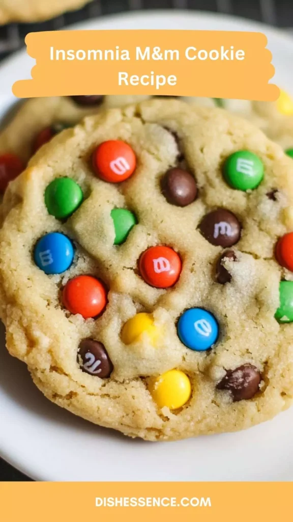 insomnia m&m cookie recipe