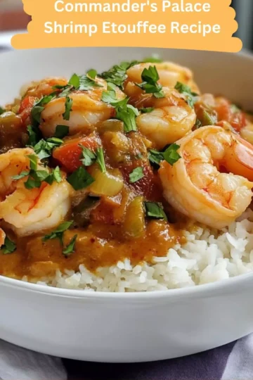 Commander's palace shrimp etouffee recipe