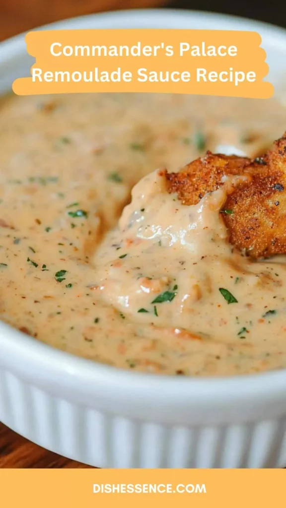 commander's palace remoulade sauce recipe