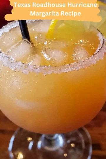 texas roadhouse hurricane margarita recipe