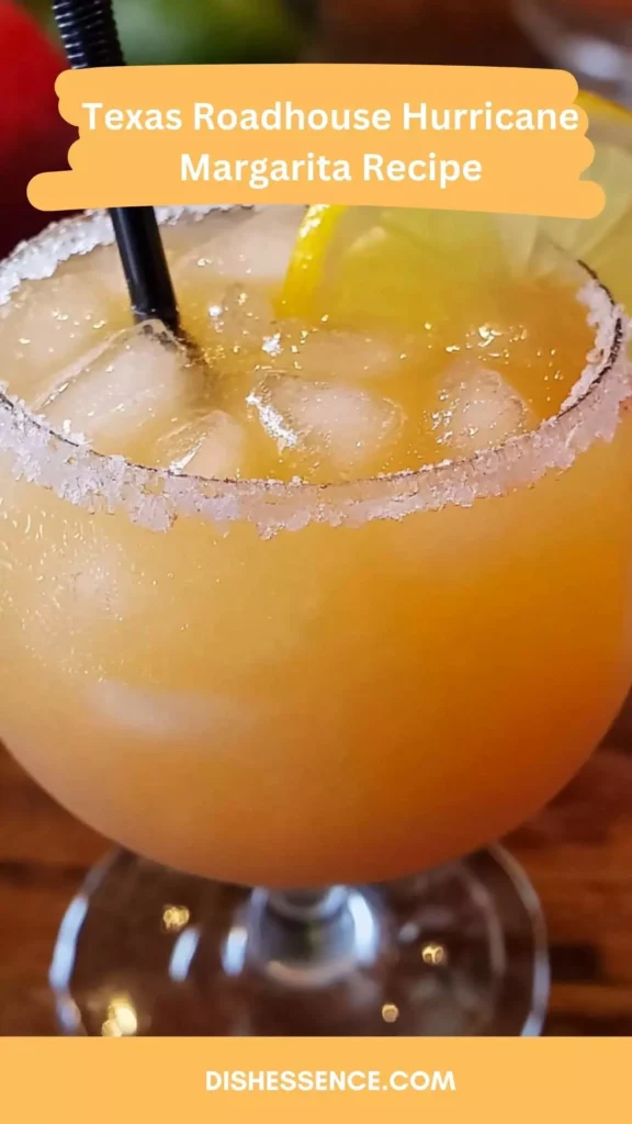 texas roadhouse hurricane margarita recipe