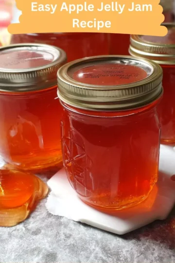easy apple jelly jam recipe