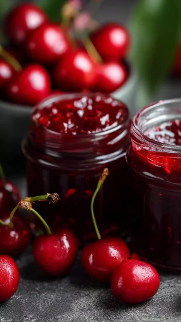 easy cherry jam easy cherry jam