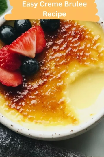 easy creme brulee recipe