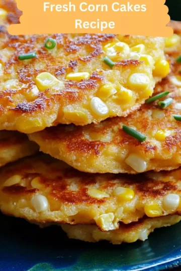 fresh corn cakes recipe