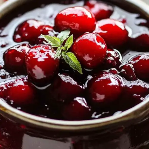 Fresh Cherry Compote