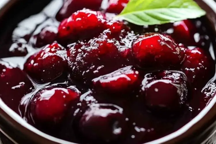 Fresh Cherry Compote Recipe