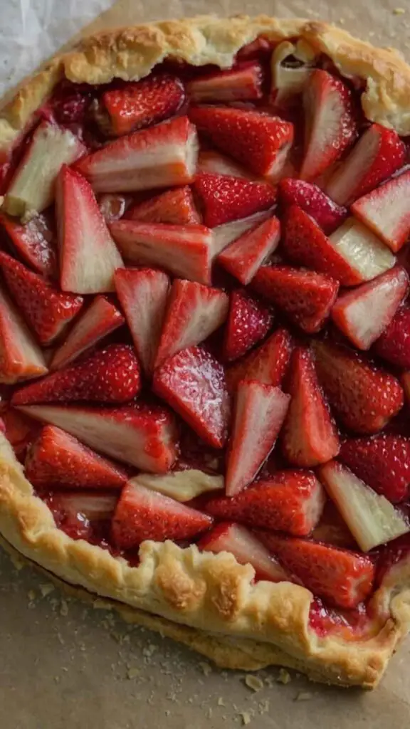 How To Make Rhubarb and Strawberry Crostata
