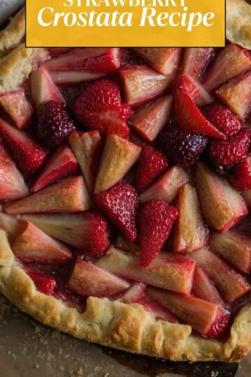 Rhubarb and Strawberry Crostata Recipe