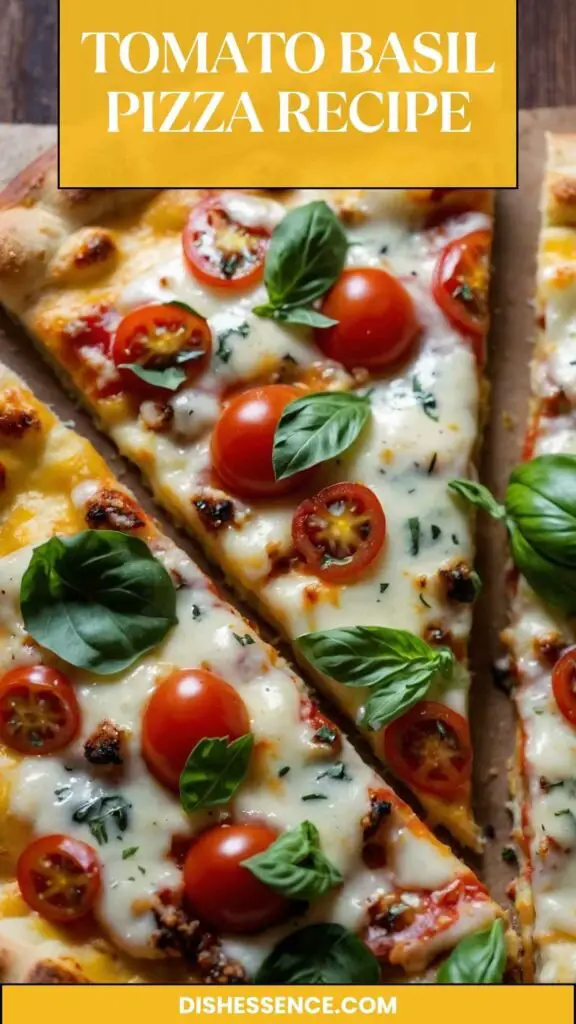 Tomato Basil Pizza Recipe Tomato Basil Pizza Recipe