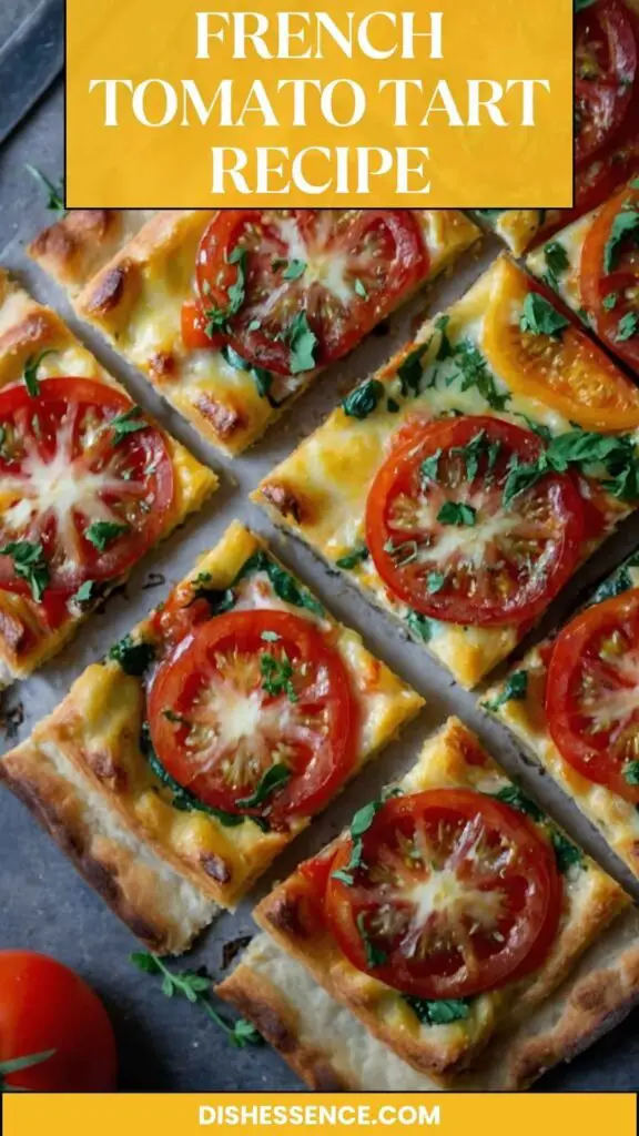 French Tomato Tart Recipe French Tomato Tart Recipe