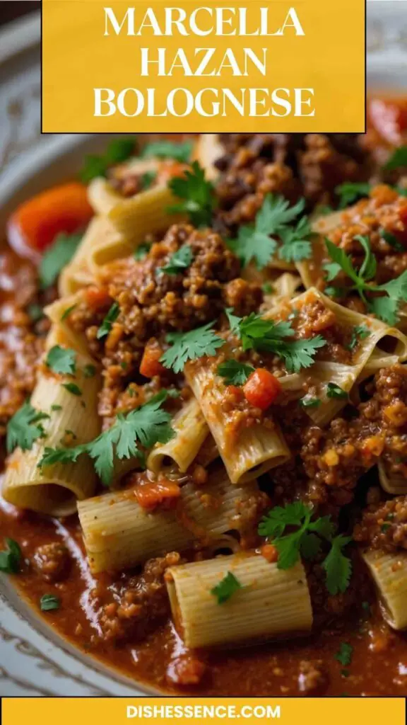 Marcella Hazan's Bolognese Recipe Marcella Hazan's Bolognese Recipe