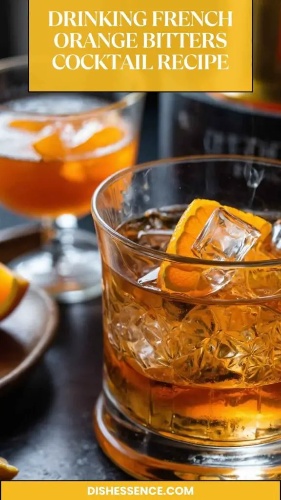 Drinking French Orange Bitters Cocktail Recipe Drinking French Orange Bitters Cocktail Recipe