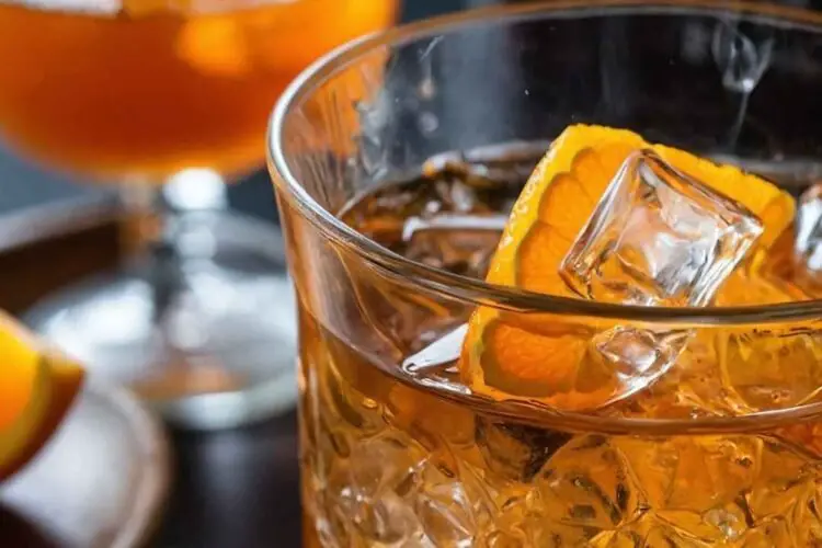 Drinking French Orange Bitters Cocktail Recipe
