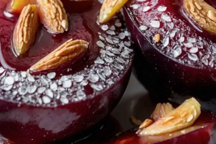 Oven Roasted Plums