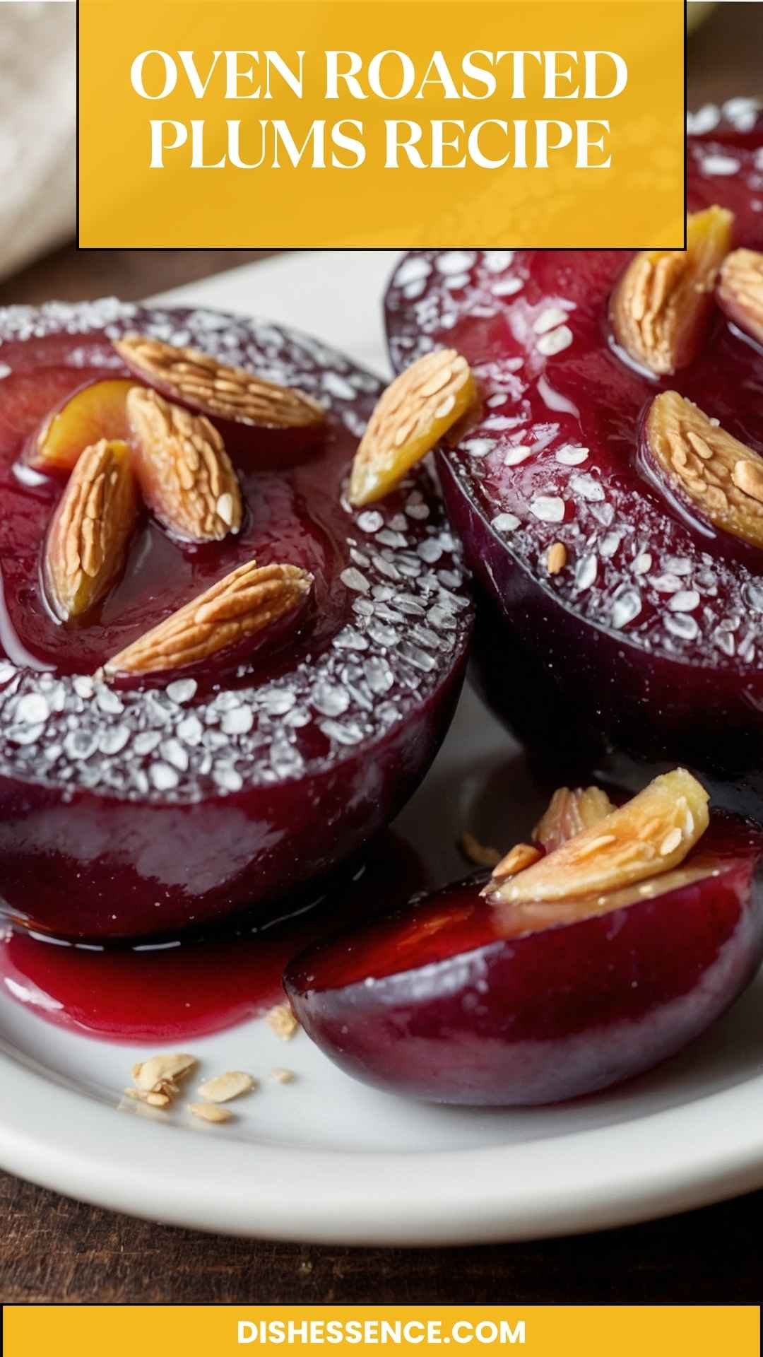 Oven Roasted Plums – Dish Essence