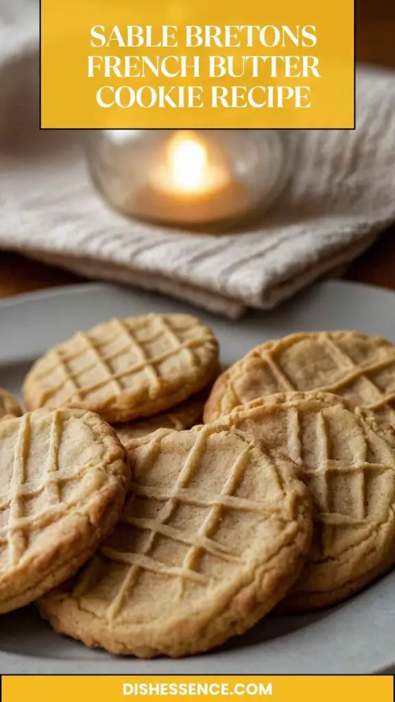 Sable Bretons French Butter Cookies Sable Bretons French Butter Cookies