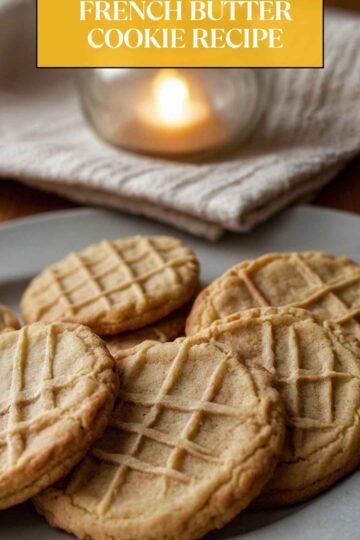Sable Bretons French Butter Cookies