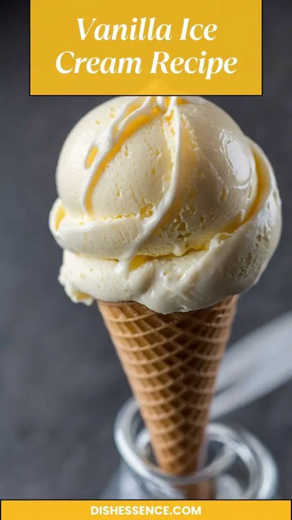 Vanilla Ice Cream Recipe