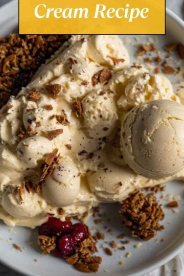 Brown Bread Ice Cream Recipe