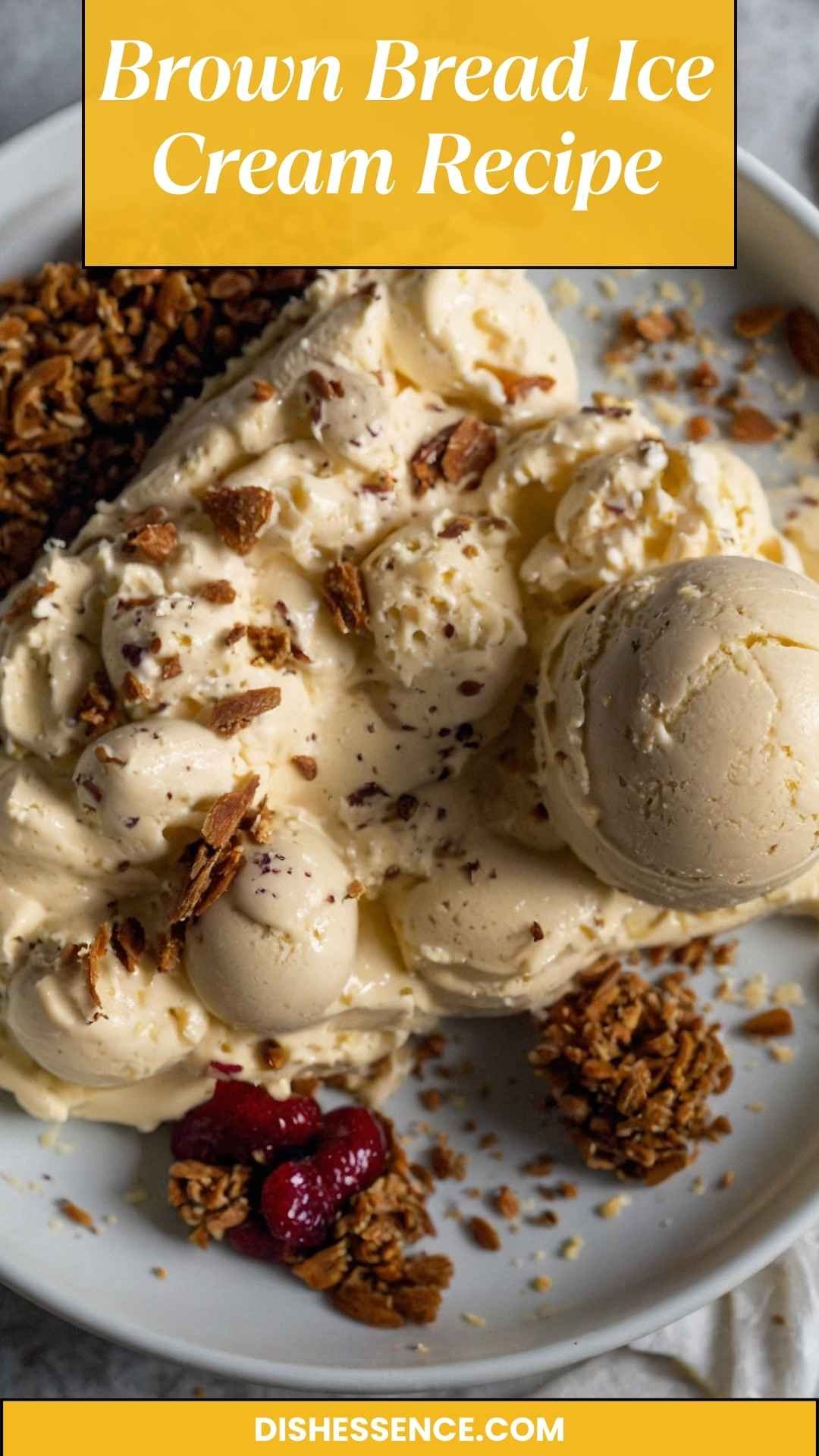 Brown Bread Ice Cream Recipe – Dish Essence