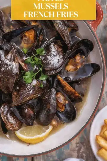 Moules Frites Mussels French Fries