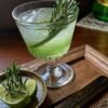 Rosemary Gimlet Gin Cocktail
