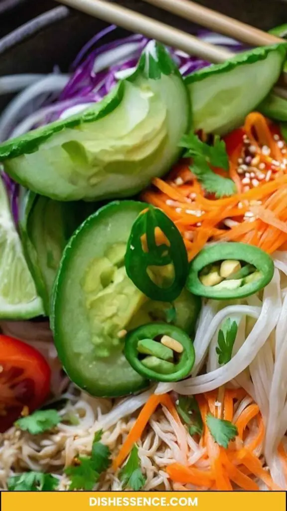 Vietnamese Rice Noodle Salad Bowl Recipe