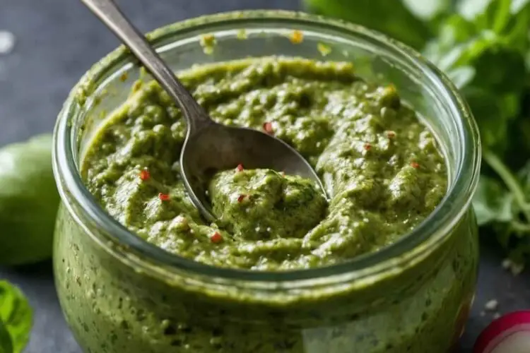 pistou radish leaf pesto recipe