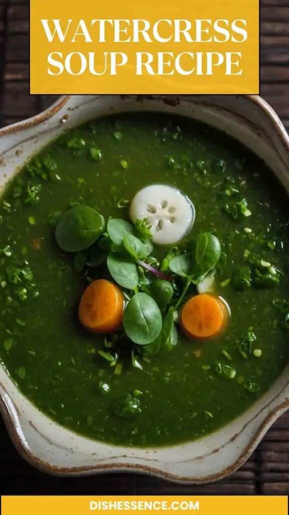 watercress soup