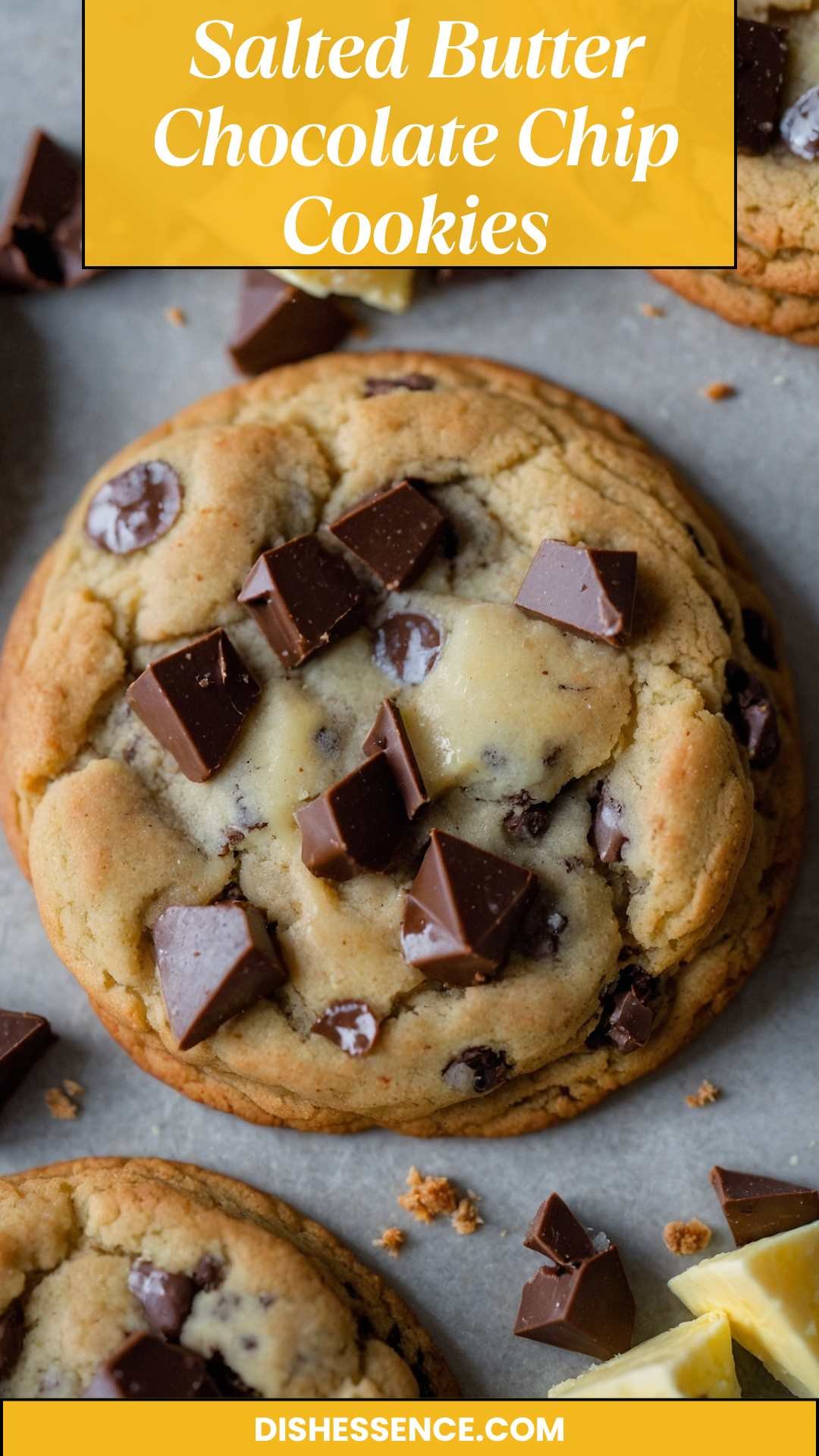 Salted Butter Chocolate Chip Cookies – Dish Essence