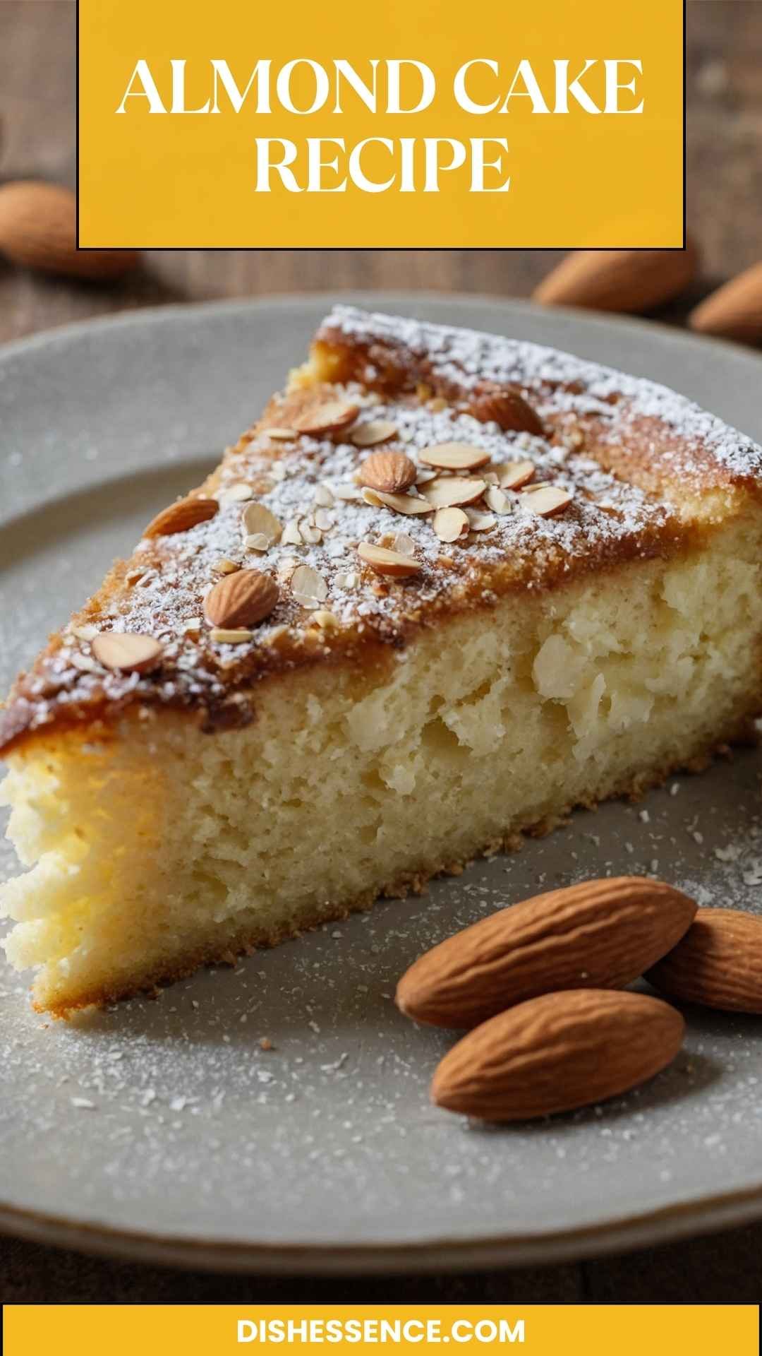 Almond Cake Recipe – Dish Essence