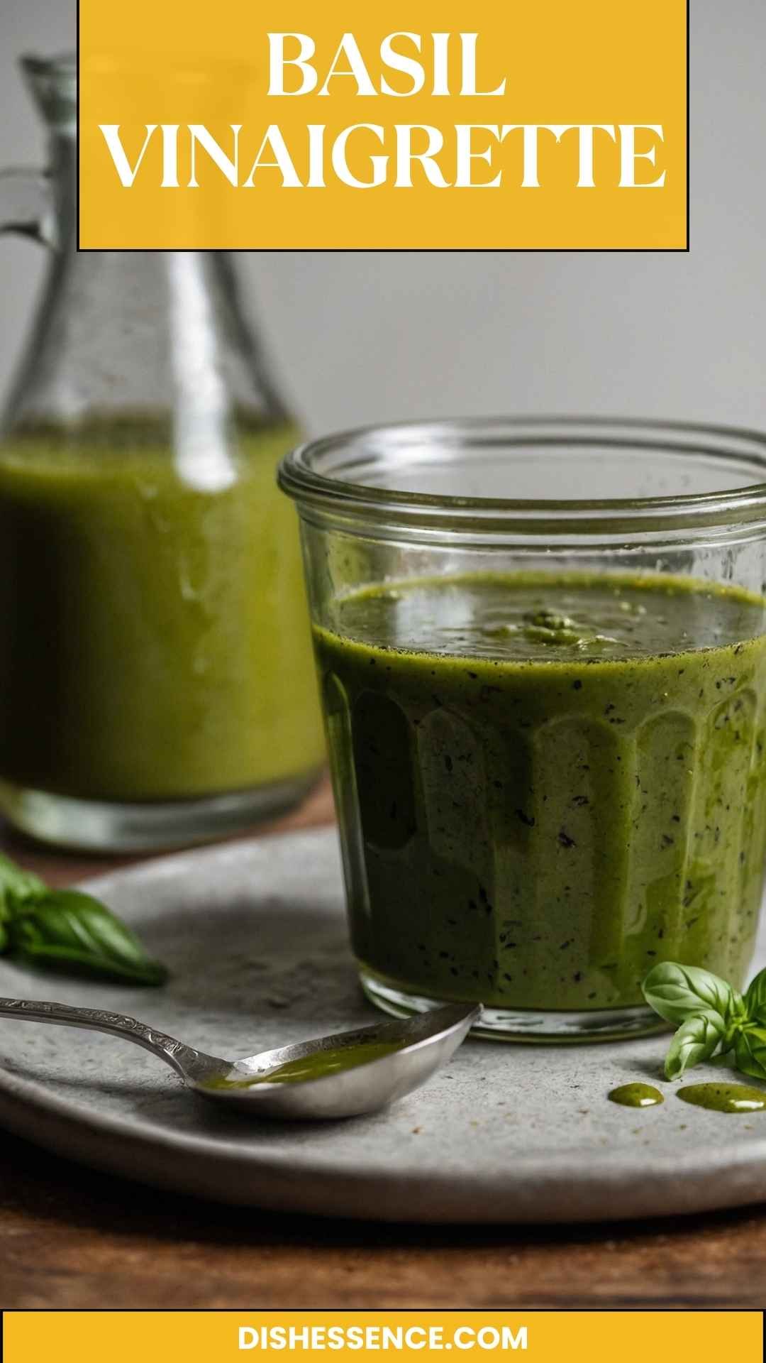 Basil Vinaigrette – Dish Essence