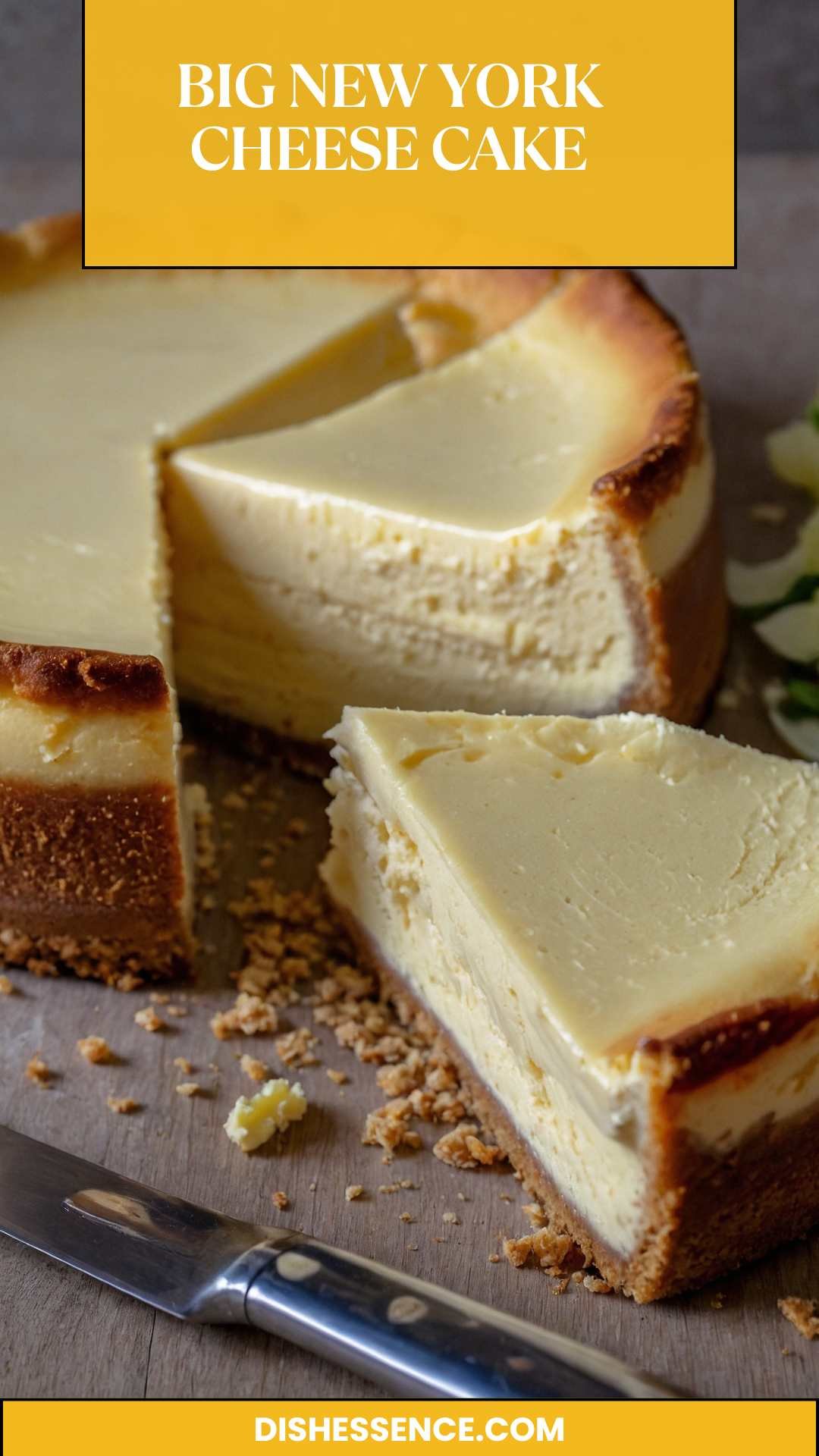 Big New York Cheesecake – Dish Essence
