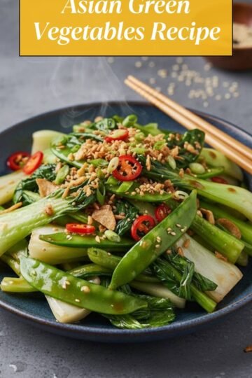 Asian Green Vegetables Recipe