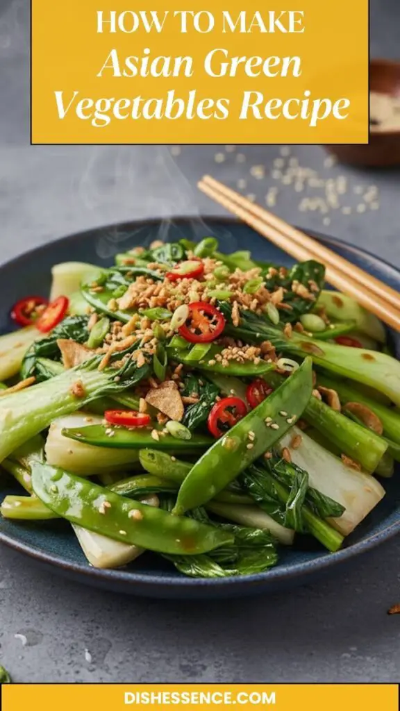 Asian Green Vegetables Recipe